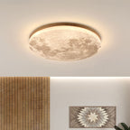 Moon Round LED Flush Mount Ceiling Light