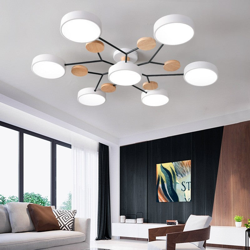 Molecule Branch LED Semi-Flush Ceiling Light