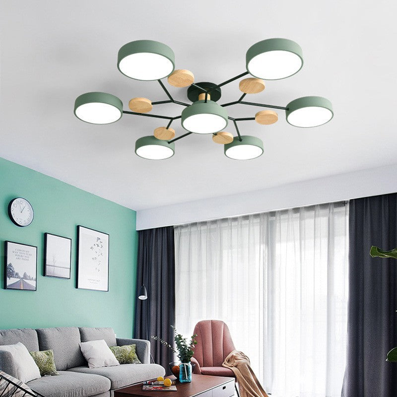 Molecule Branch LED Semi-Flush Ceiling Light