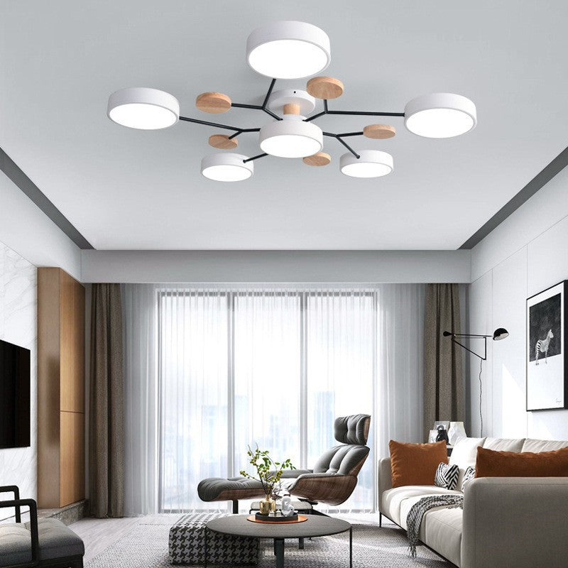 Molecule Branch LED Semi-Flush Ceiling Light