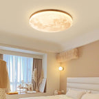 Moon Round LED Flush Mount Ceiling Light