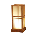Japanese Bamboo Column Table Lamp