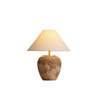 Shabby Chic Ceramic Jar Table Lamp