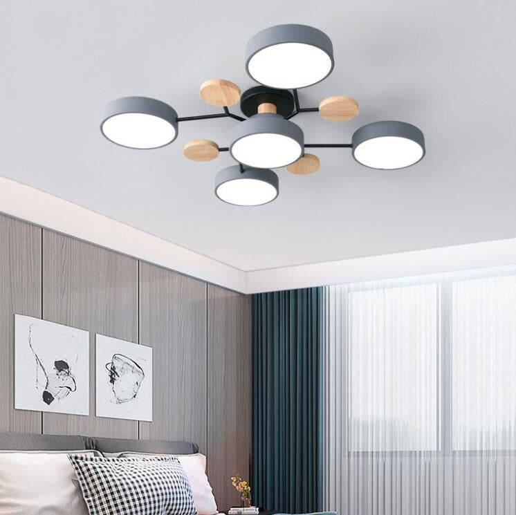 Molecule Branch LED Semi-Flush Ceiling Light