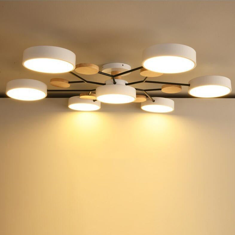 Molecule Branch LED Semi-Flush Ceiling Light