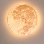 Moon Round LED Flush Mount Ceiling Light
