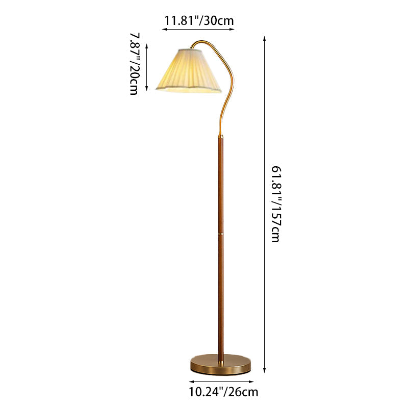 Japanese Flower Floor Lamp
