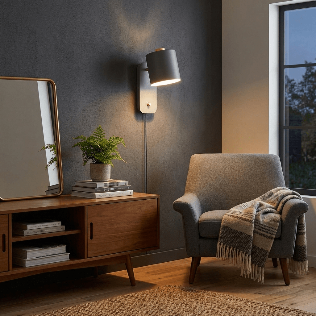Rotatable Cylinder Wall Lamp