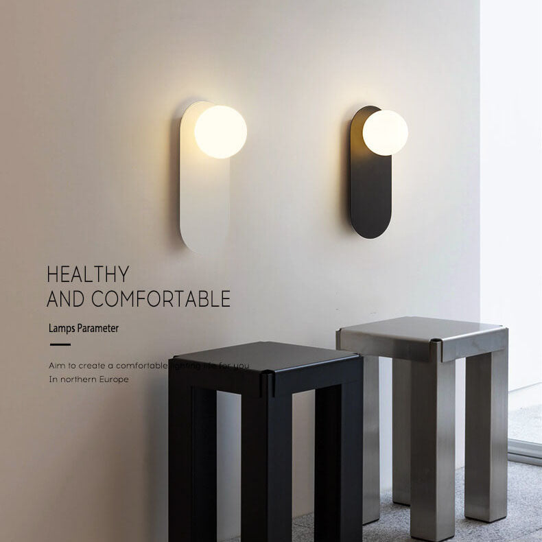 Nordic Glass Ring Wall Sconce