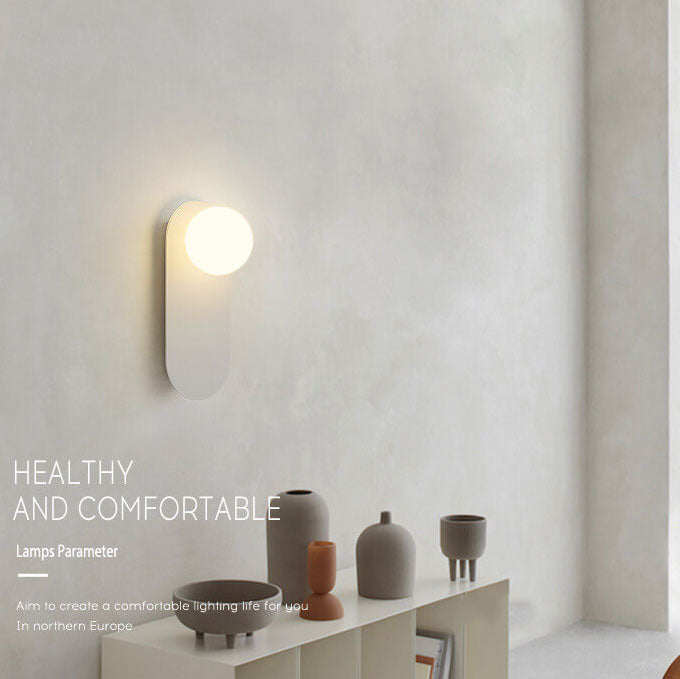 Nordic Glass Ring Wall Sconce