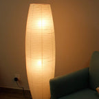 Nordic Rice Paper Column Floor Lamp