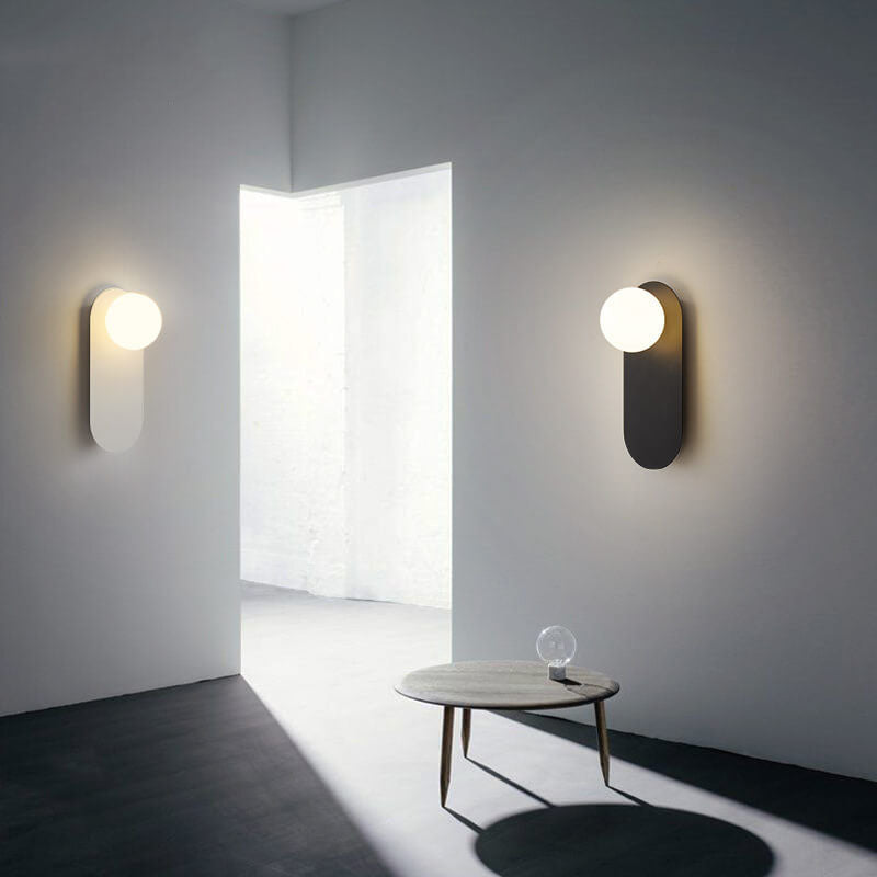 Nordic Glass Ring Wall Sconce