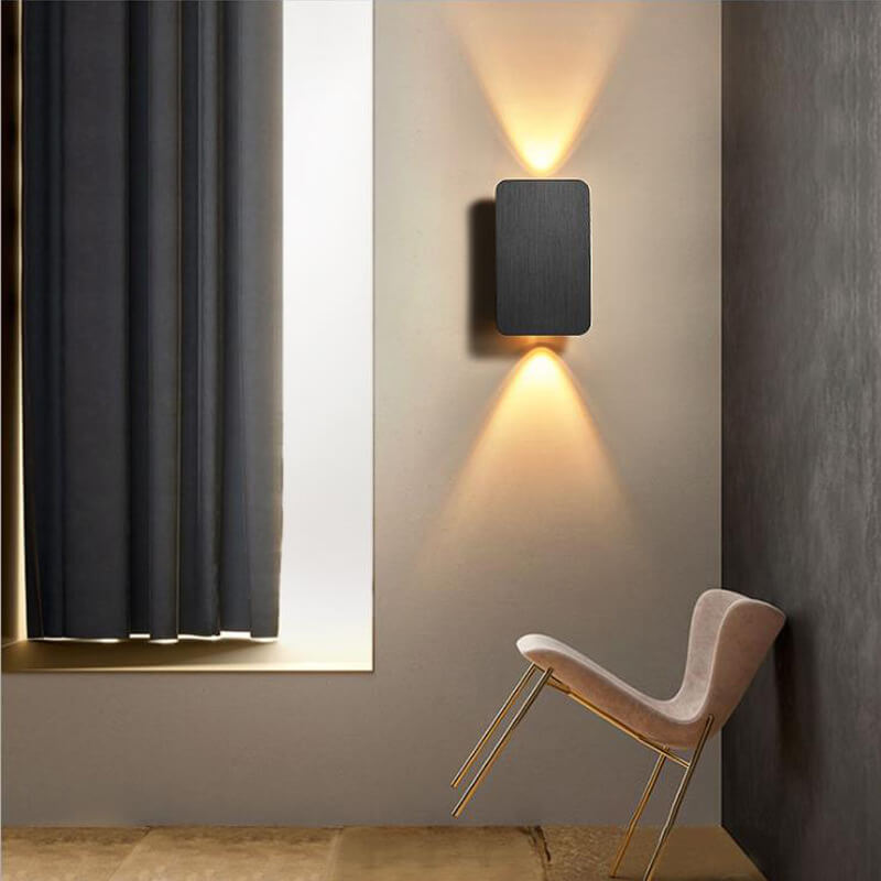 Nordic LED Flat Panel Wall Sconce