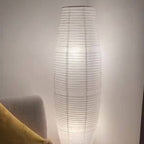 Nordic Rice Paper Column Floor Lamp