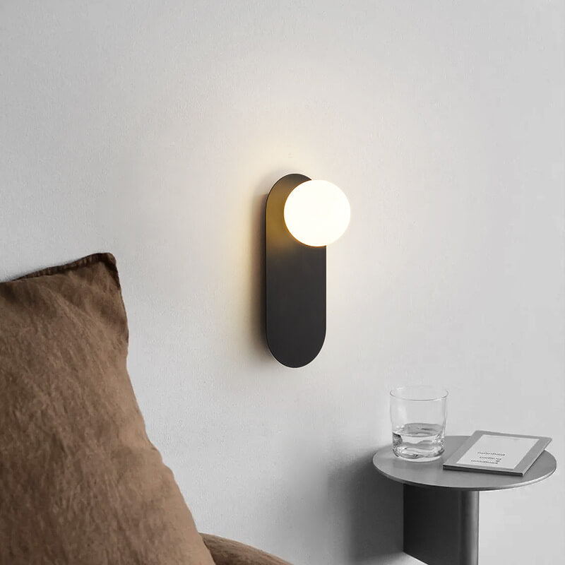 Nordic Glass Ring Wall Sconce