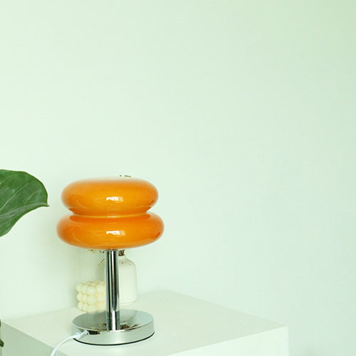 Modern Glass Tart Table Lamp