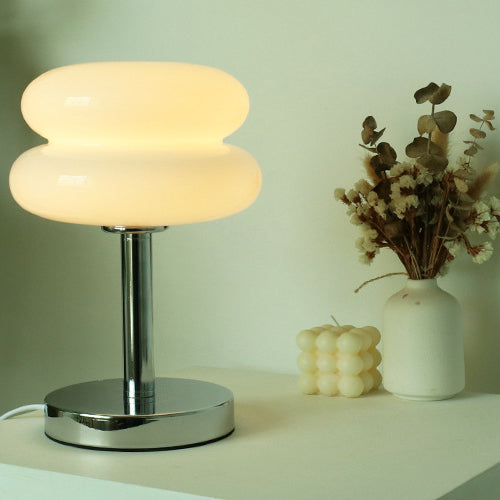Modern Glass Tart Table Lamp