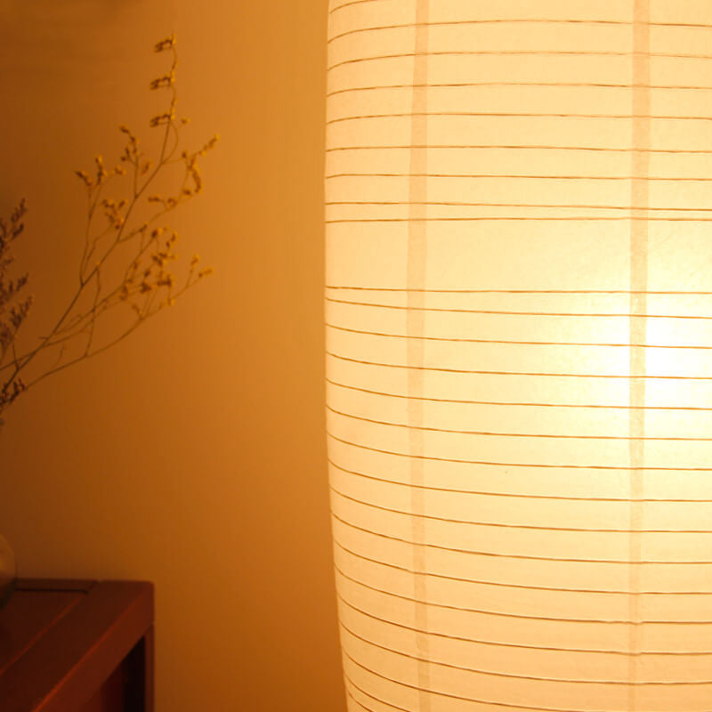 Nordic Rice Paper Column Floor Lamp