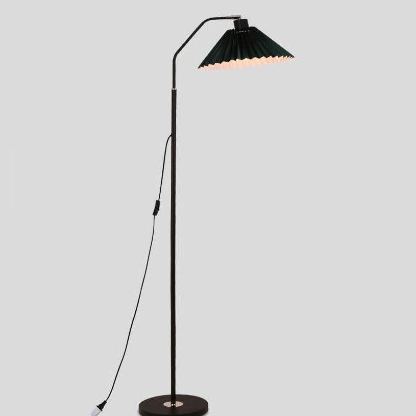 Pleated Fabric Standing Floor Lamp