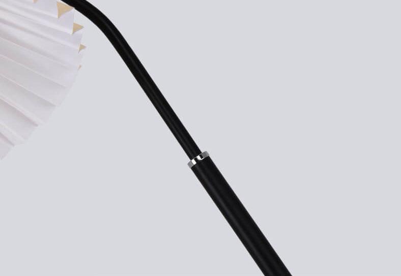 Pleated Fabric Standing Floor Lamp