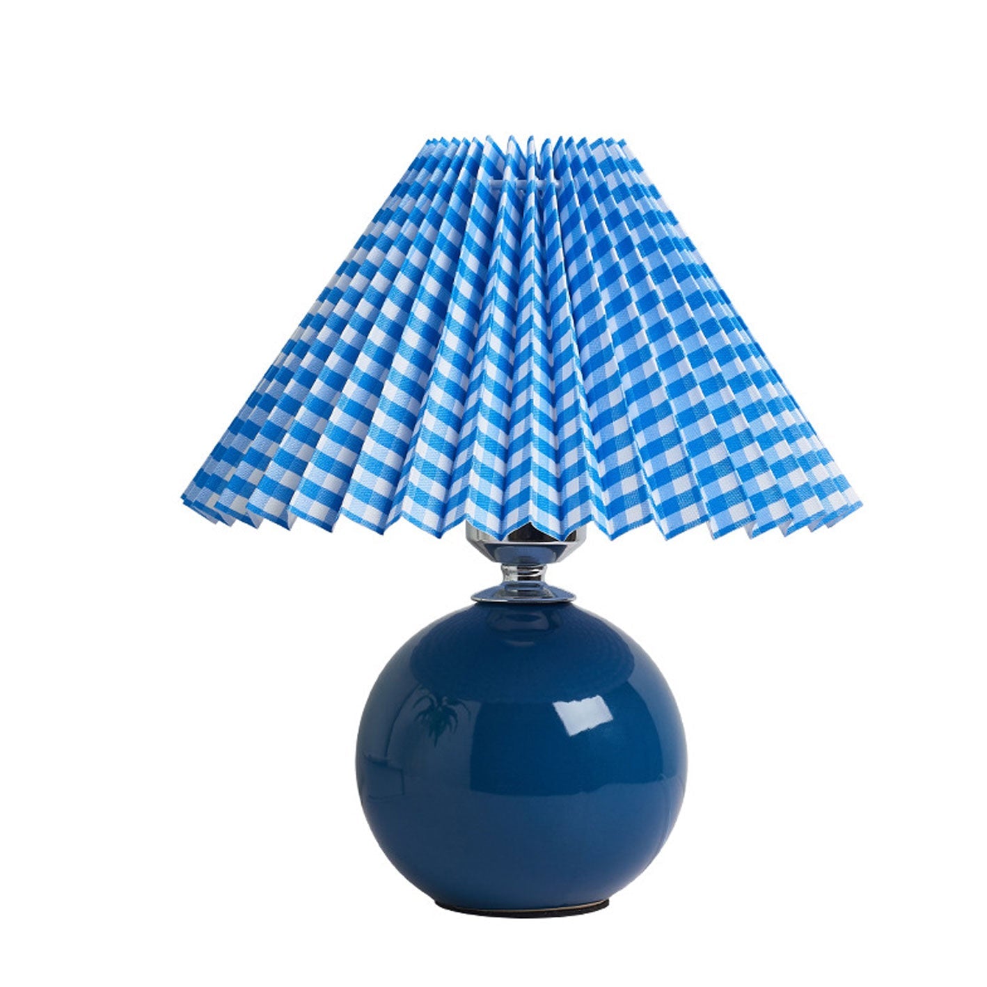 Nordic Ceramic Pleated Table Lamp