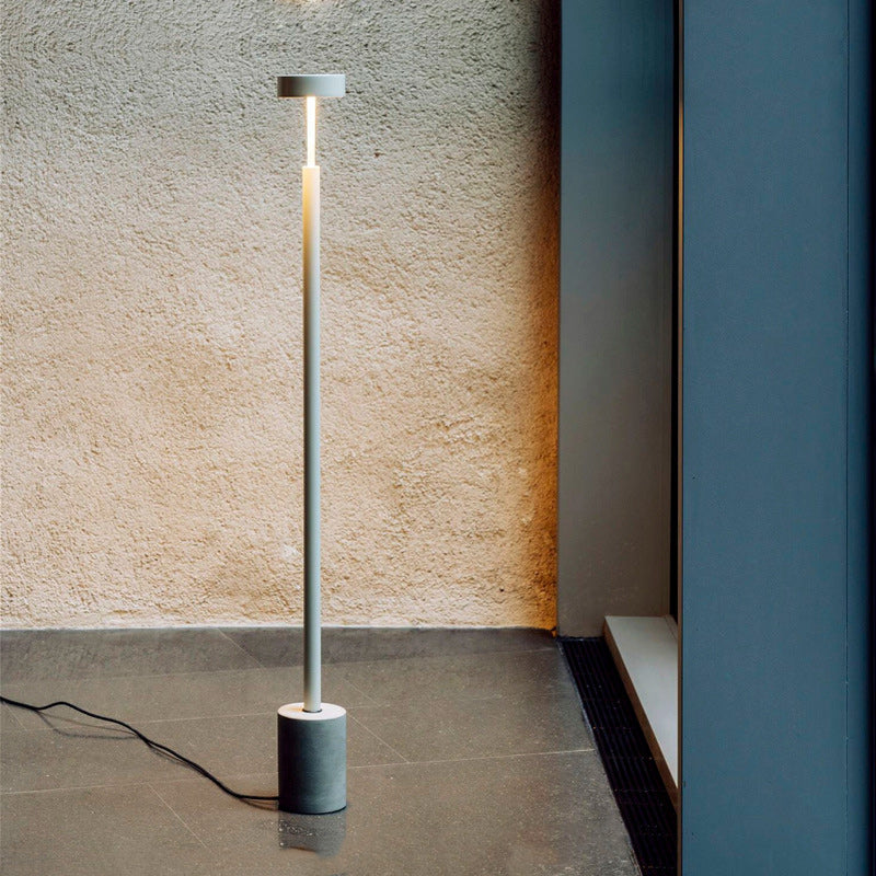 Scandinavian Round LED Floor Lamp