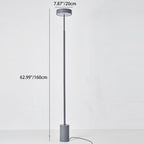 Scandinavian Round LED Floor Lamp