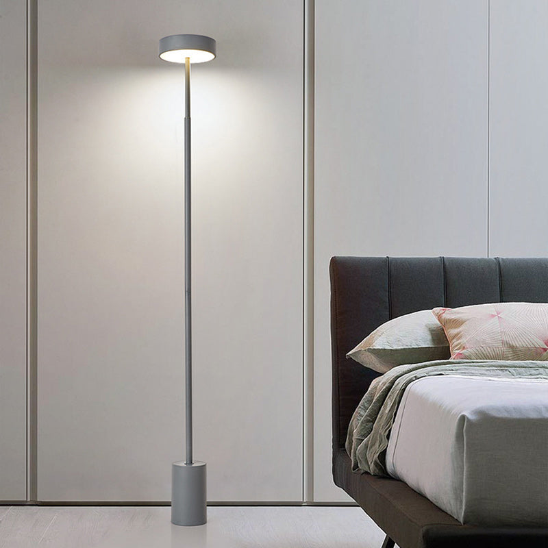 Scandinavian Round LED Floor Lamp