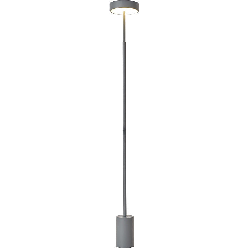 Scandinavian Round LED Floor Lamp
