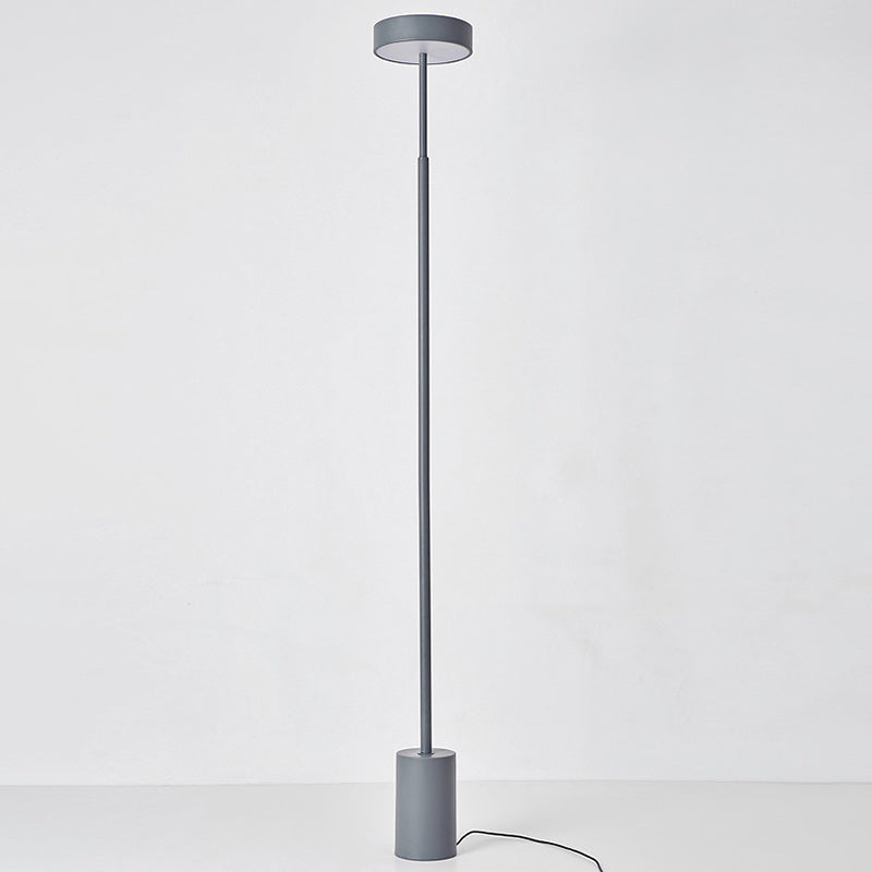Scandinavian Round LED Floor Lamp