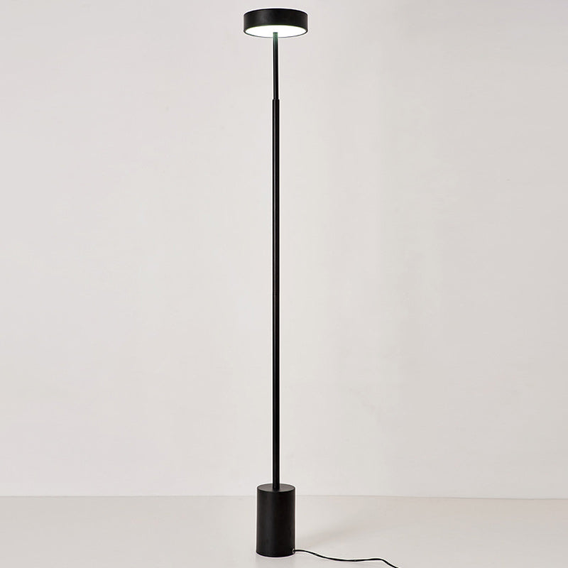 Scandinavian Round LED Floor Lamp