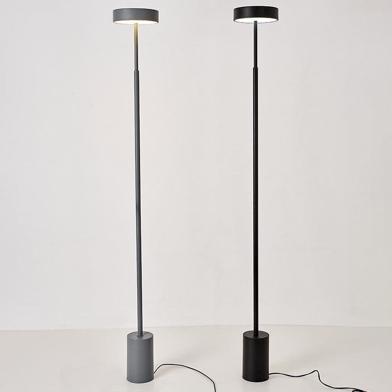 Scandinavian Round LED Floor Lamp