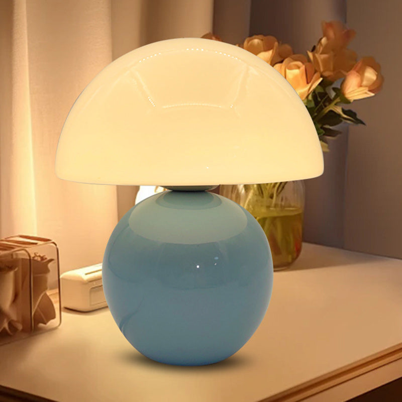 Nordic Ceramic Round Table Lamp