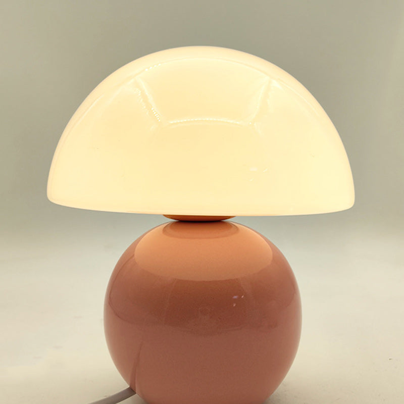 Nordic Ceramic Round Table Lamp