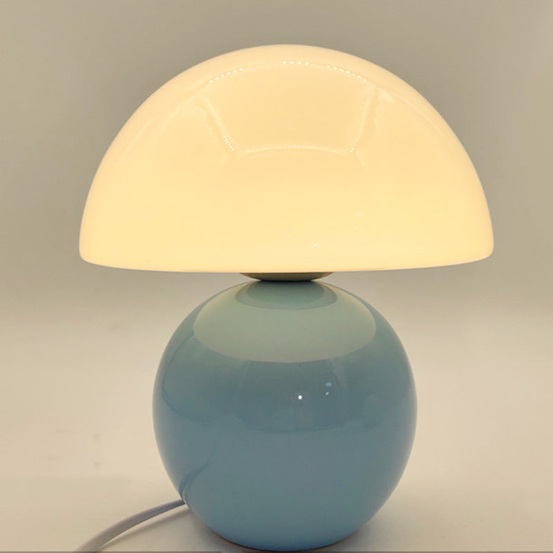 Nordic Ceramic Round Table Lamp