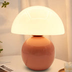 Nordic Ceramic Round Table Lamp