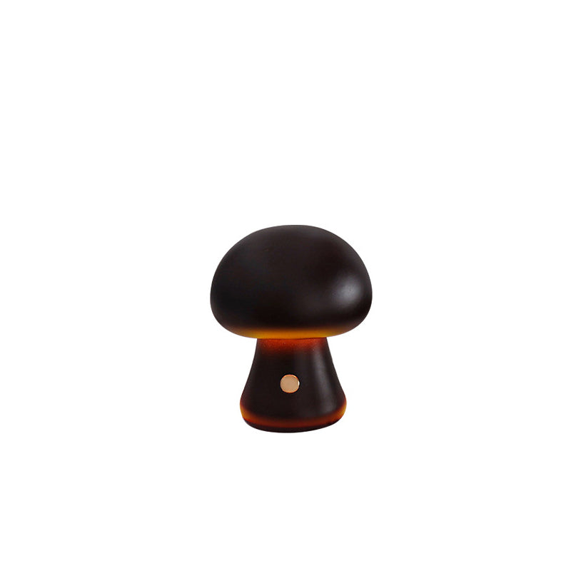 Wood Mushroom LED Night Light