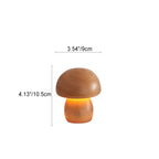 Wood Mushroom LED Night Light