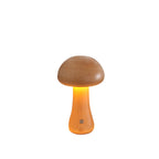 Wood Mushroom LED Night Light