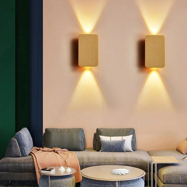 Nordic LED Flat Panel Wall Sconce
