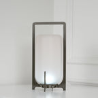Steel Twilight Lantern Table Light