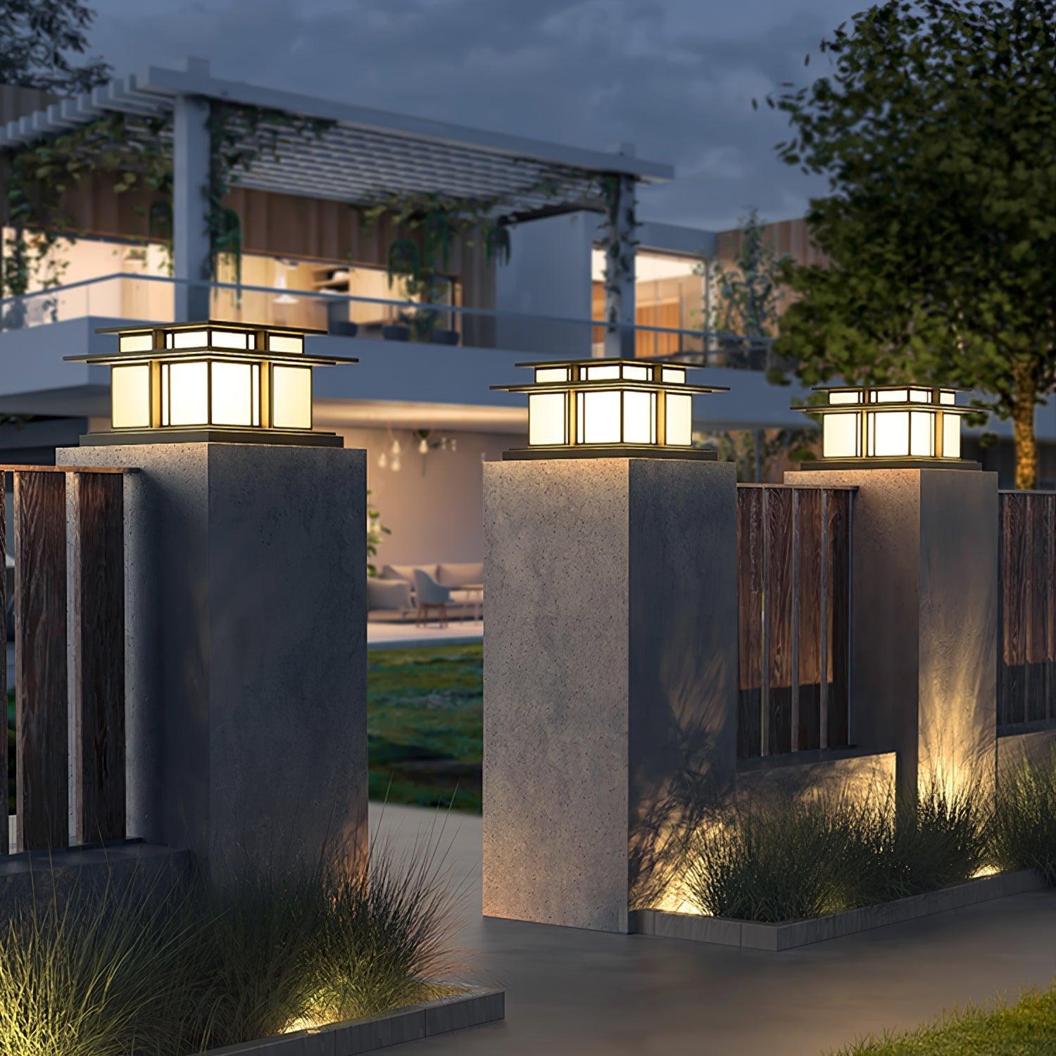 Boilyn Solar Pillar Outdoor Light