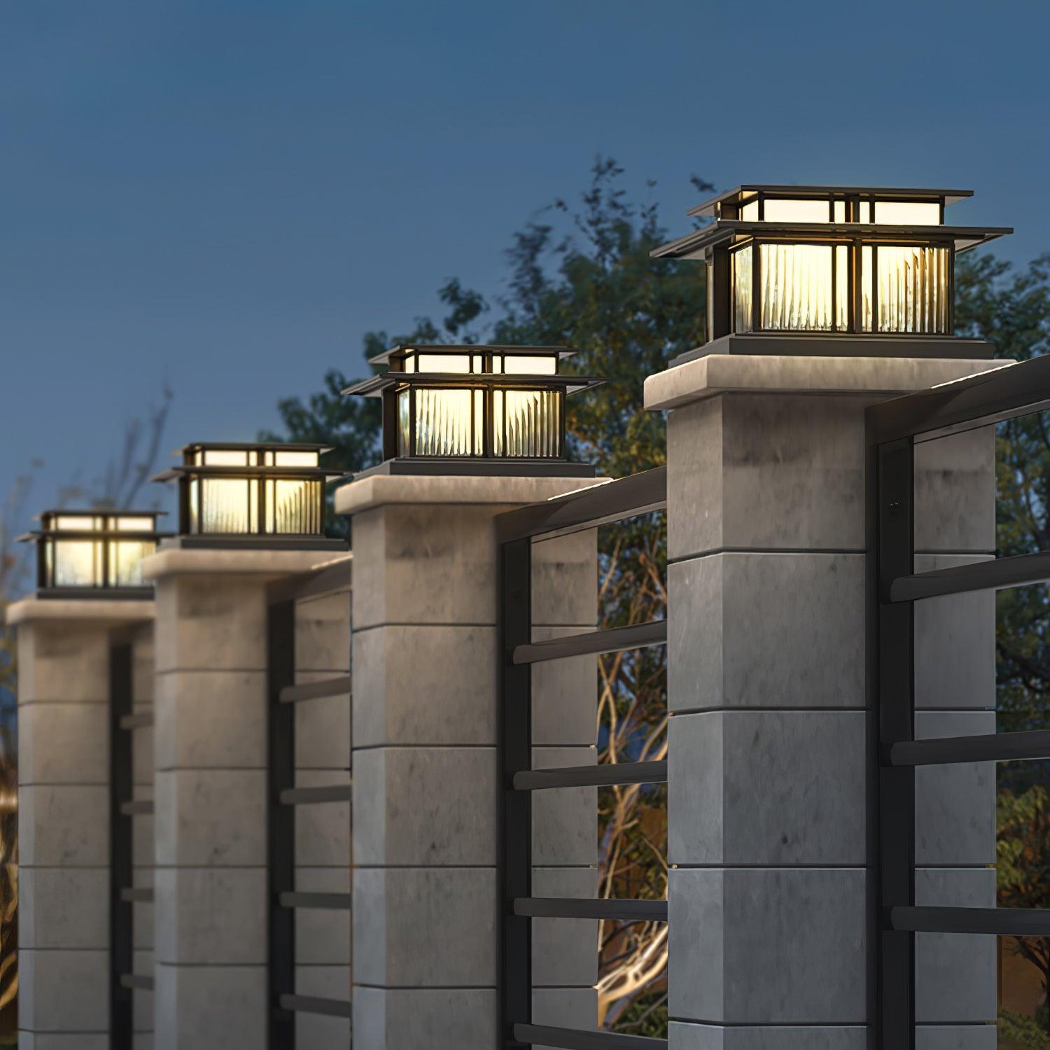 Boilyn Solar Pillar Outdoor Light