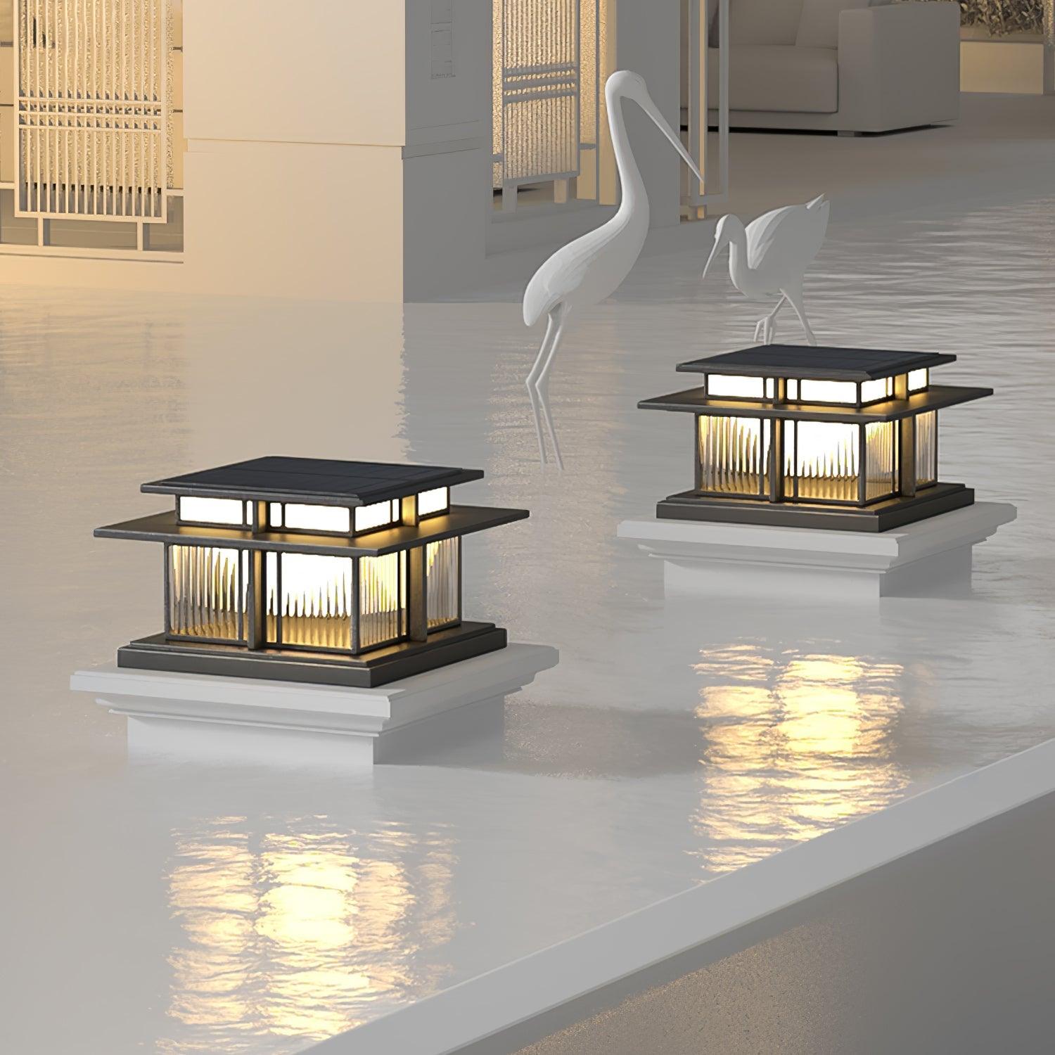 Boilyn Solar Pillar Outdoor Light