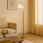 Japanese Flower Floor Lamp