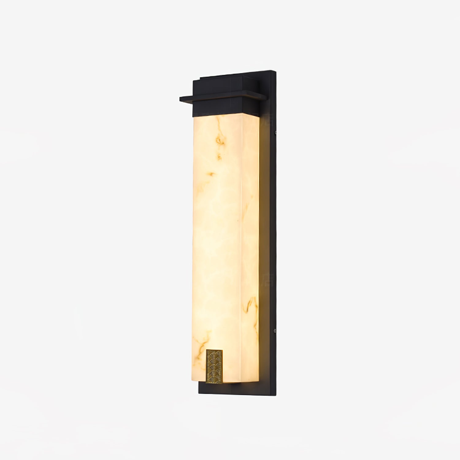 Delaney Alabaster Outdoor Wall Light