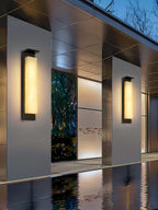 Delaney Alabaster Outdoor Wall Light
