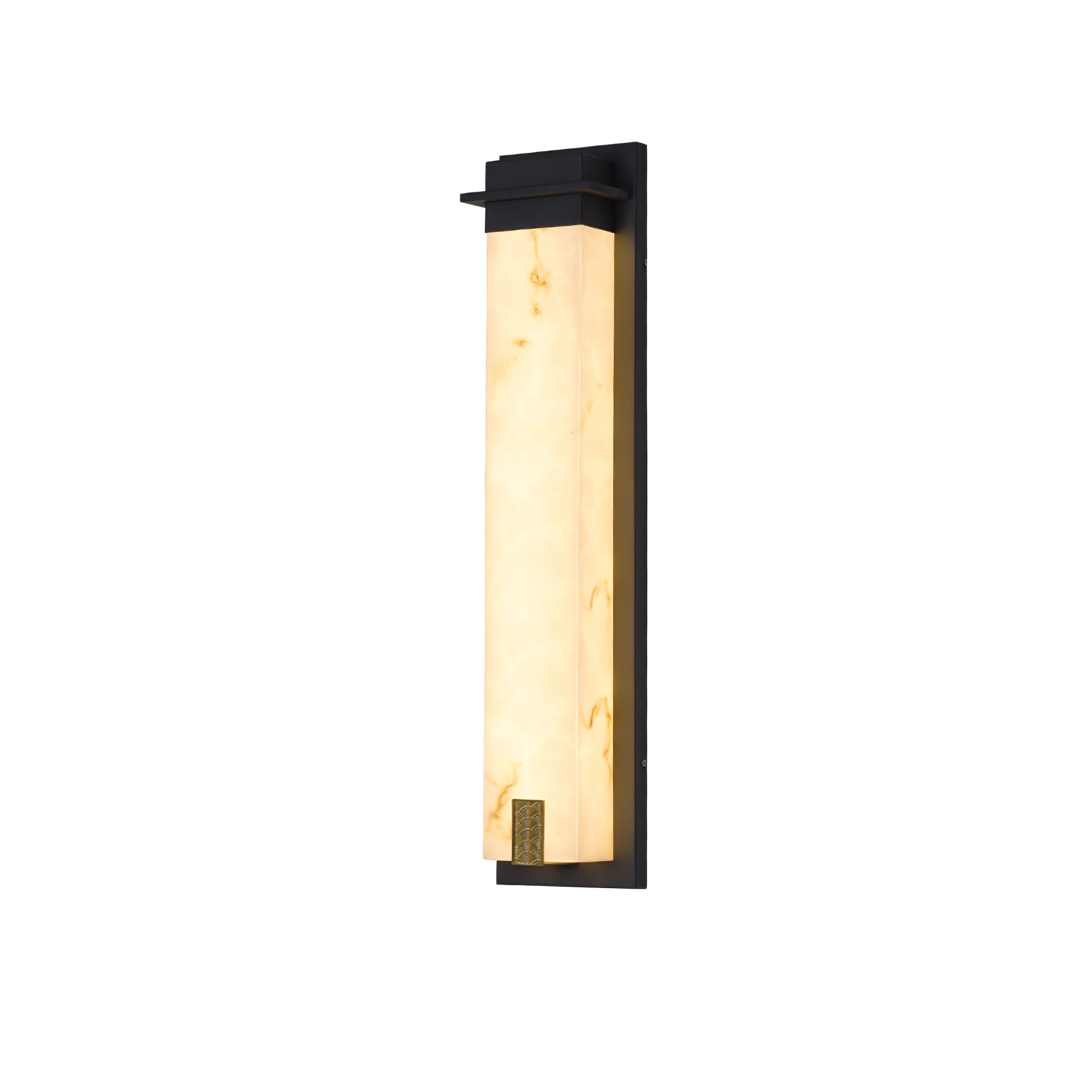 Delaney Alabaster Outdoor Wall Light