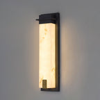 Delaney Alabaster Outdoor Wall Light
