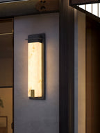 Delaney Alabaster Outdoor Wall Light